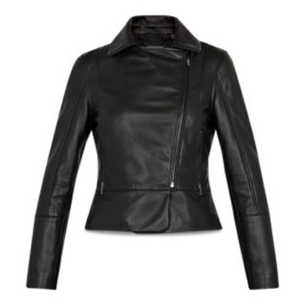 Ted Baker Black Leather Jacket
